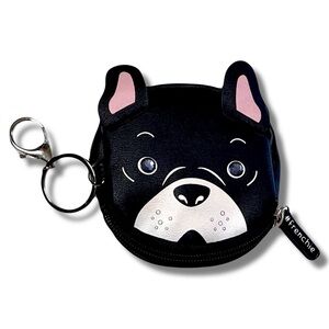 Frenchie Coin Purse Wallet ◈ Rhinestone Eyes